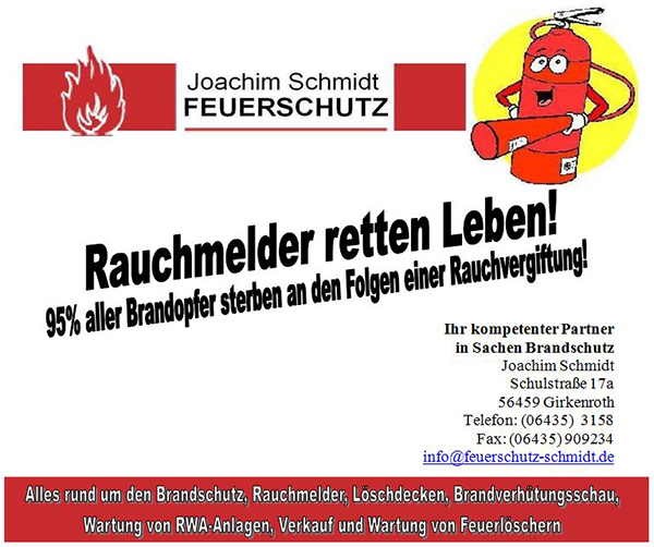 Feuerschutz Schmidt Foto